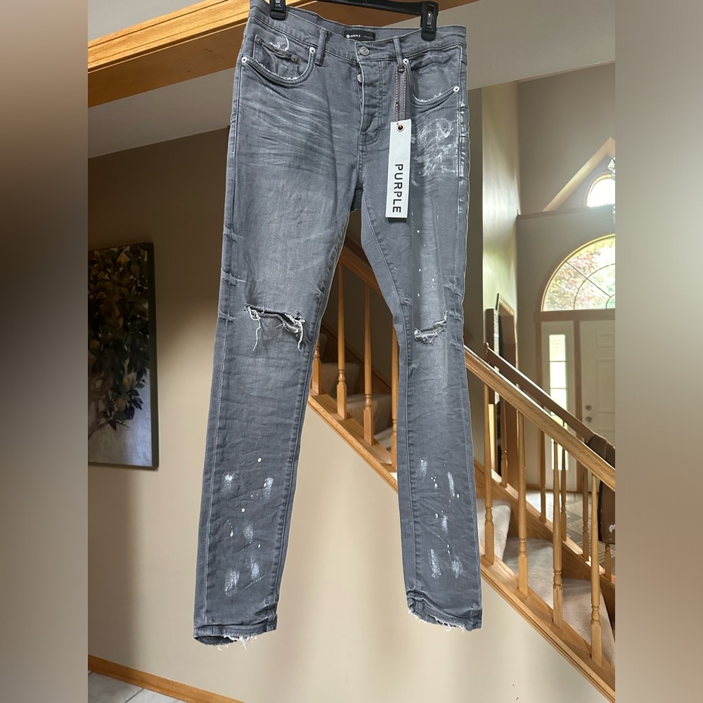Purple Jeans Size 31